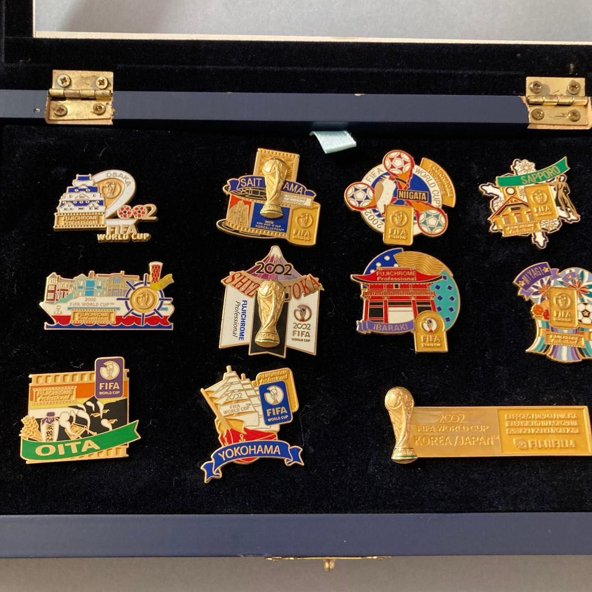 FIFAワールドカップ2002 富士フイルムピンバッジセット｜Yahoo!フリマ