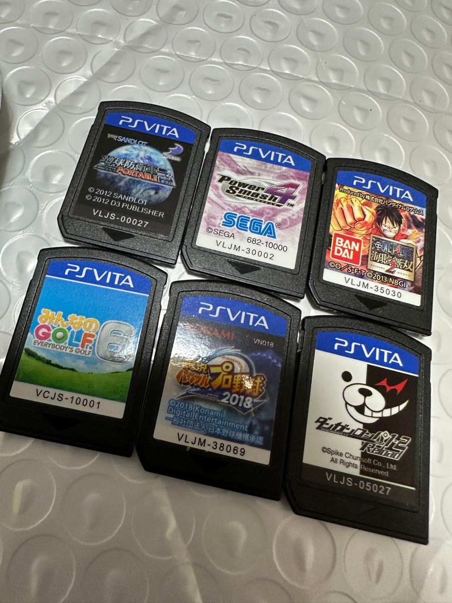 PlayStation Vita PCH-1100 傷多数あり 画面焼けあり【オマケソフト6本