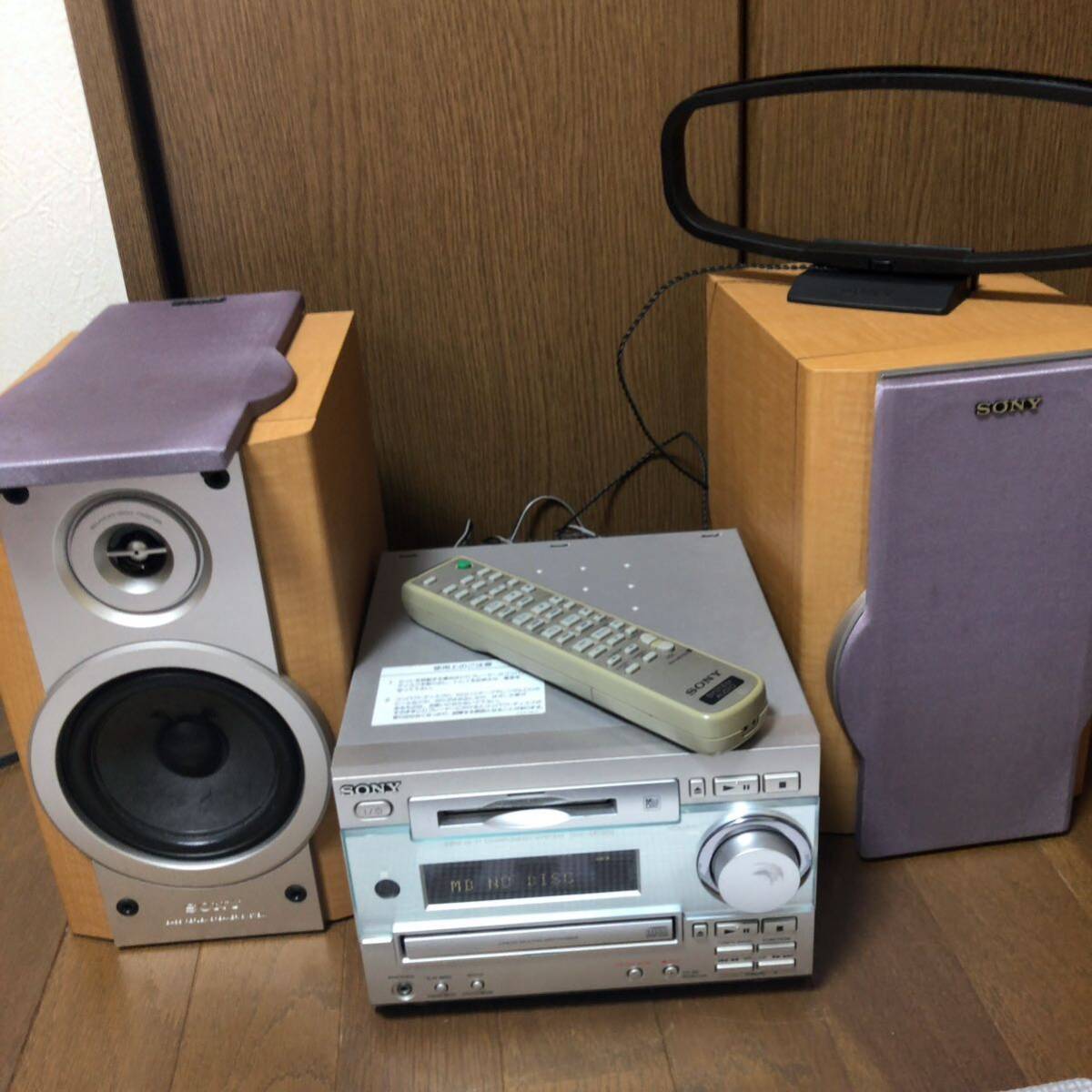SONY HDC-MD333 システムステレオ コンポ MD/CD ソニー 音響 CD MD