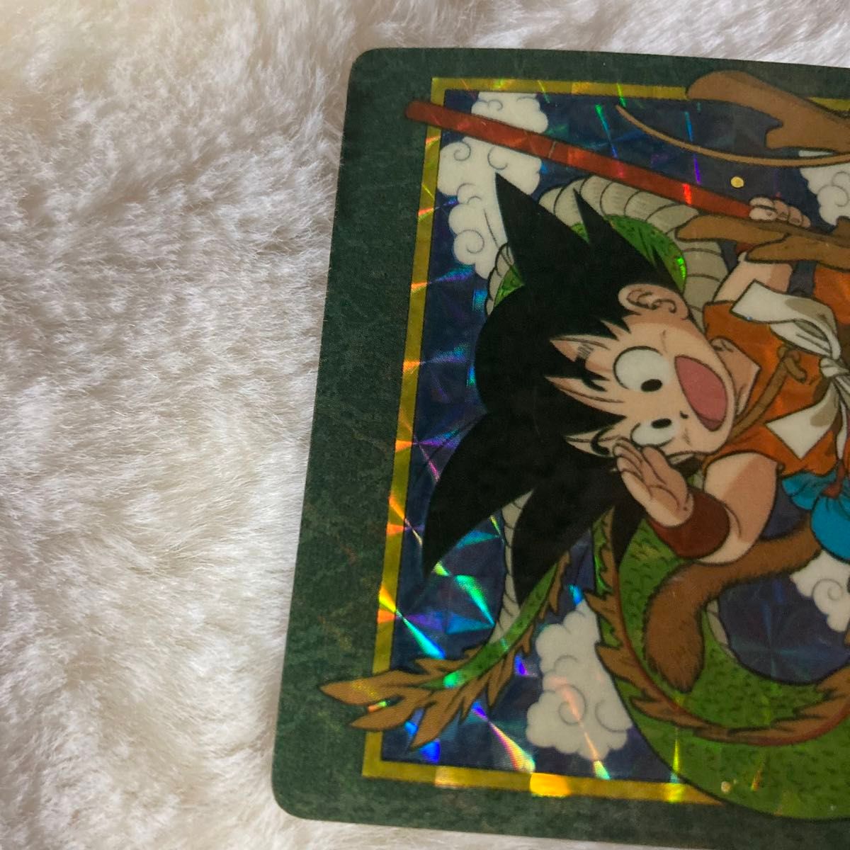 ドラゴンボール カードダス ビジュアルアドベンチャー NO85 神龍に乗っ