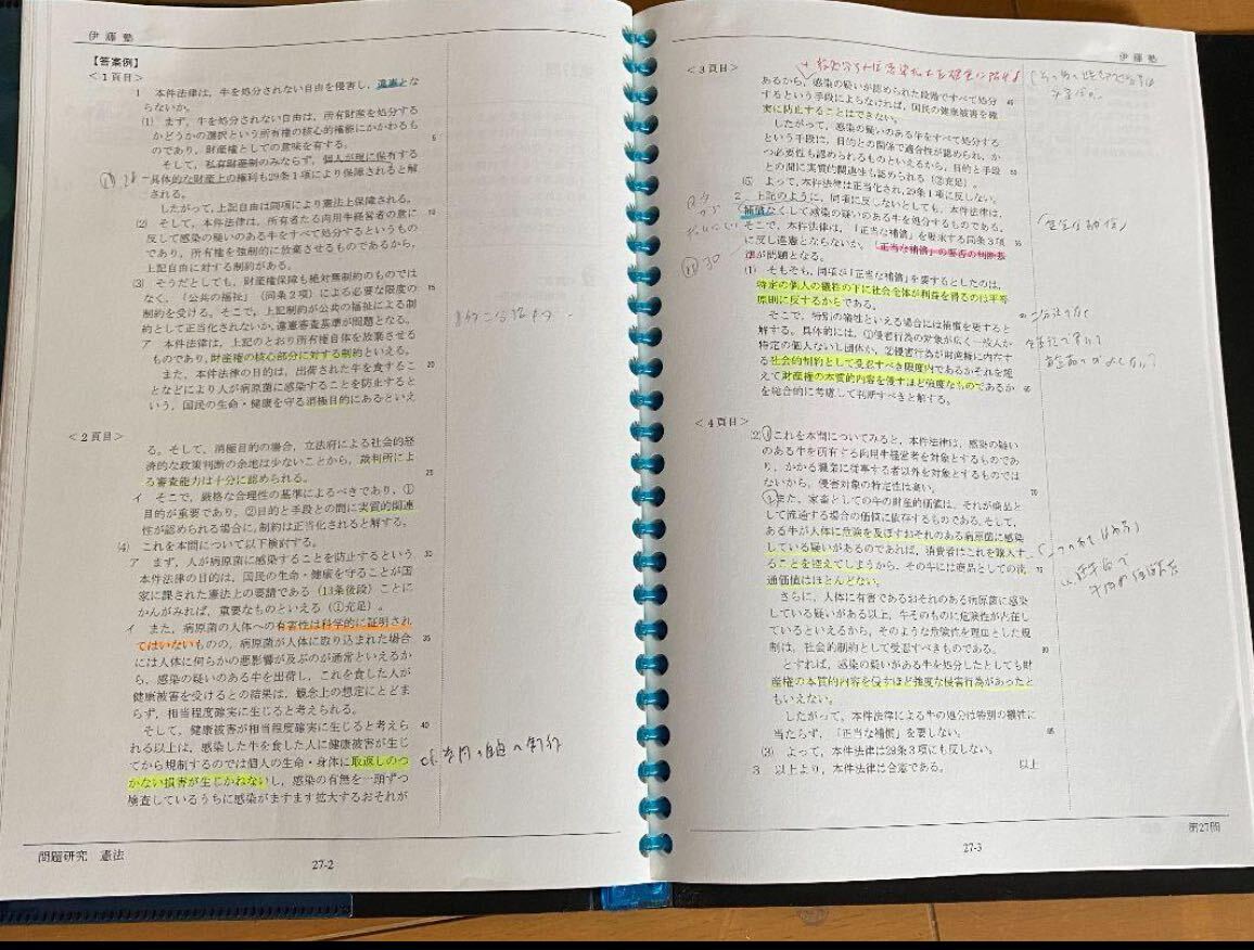 問題研究 伊藤塾 呉クラス 7科目セット｜Yahoo!フリマ（旧PayPayフリマ）