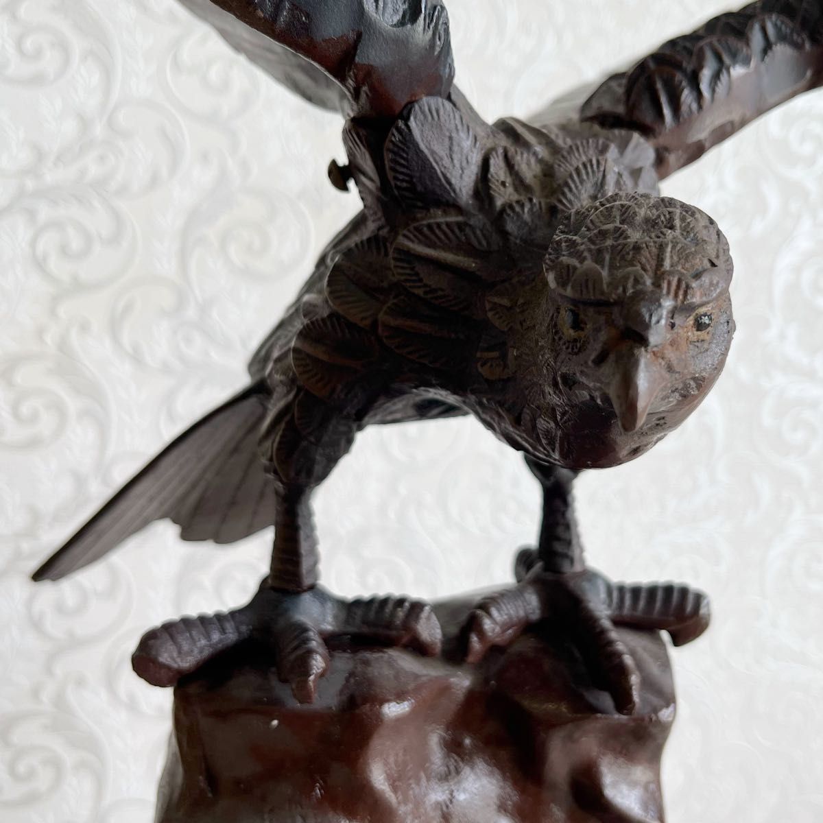 鉄製 鷹の置物 インテリア 金属工芸｜Yahoo!フリマ（旧PayPayフリマ）