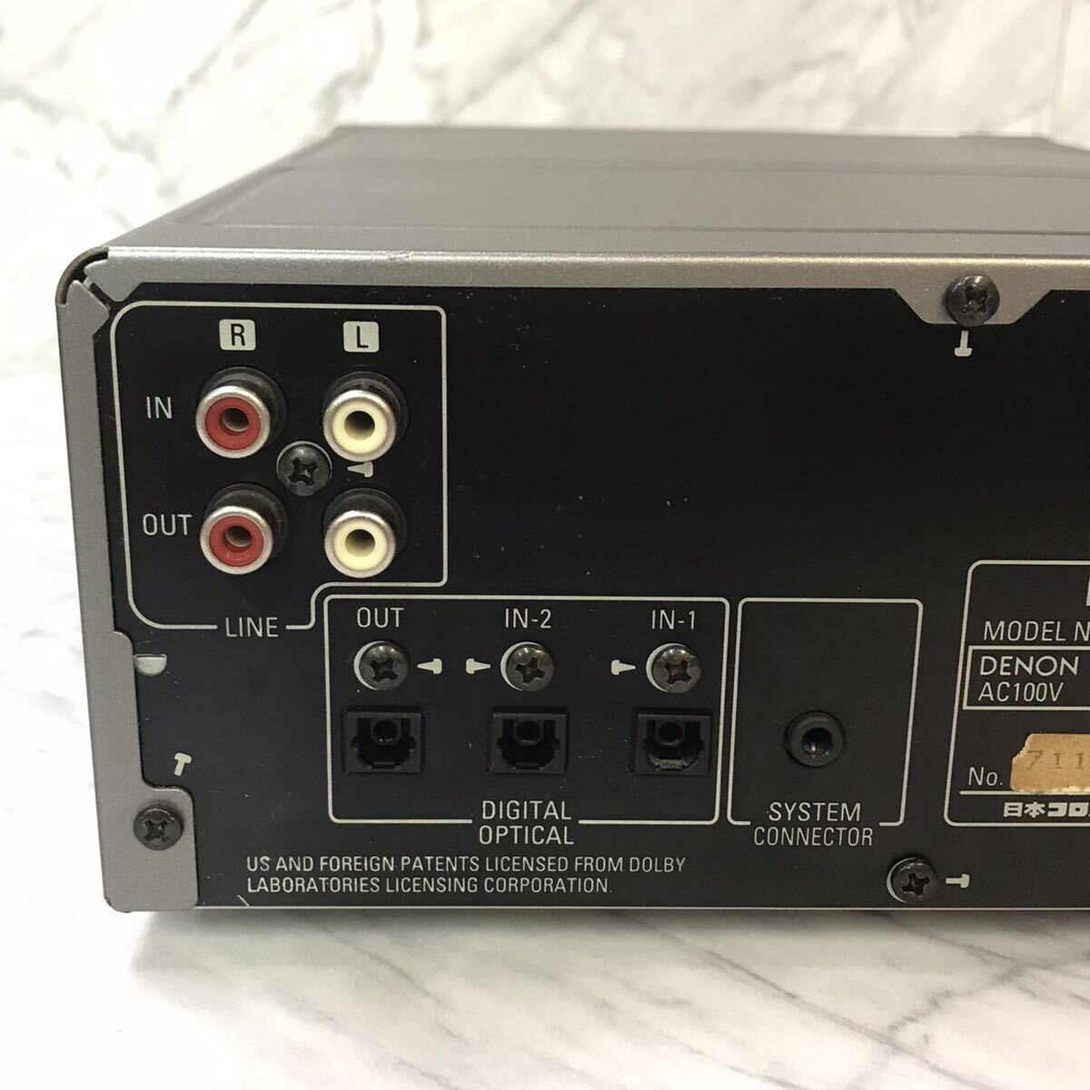 送料無料 DENON デノン MDデッキ DMD-M7(ミニディスク レコーダー・MD