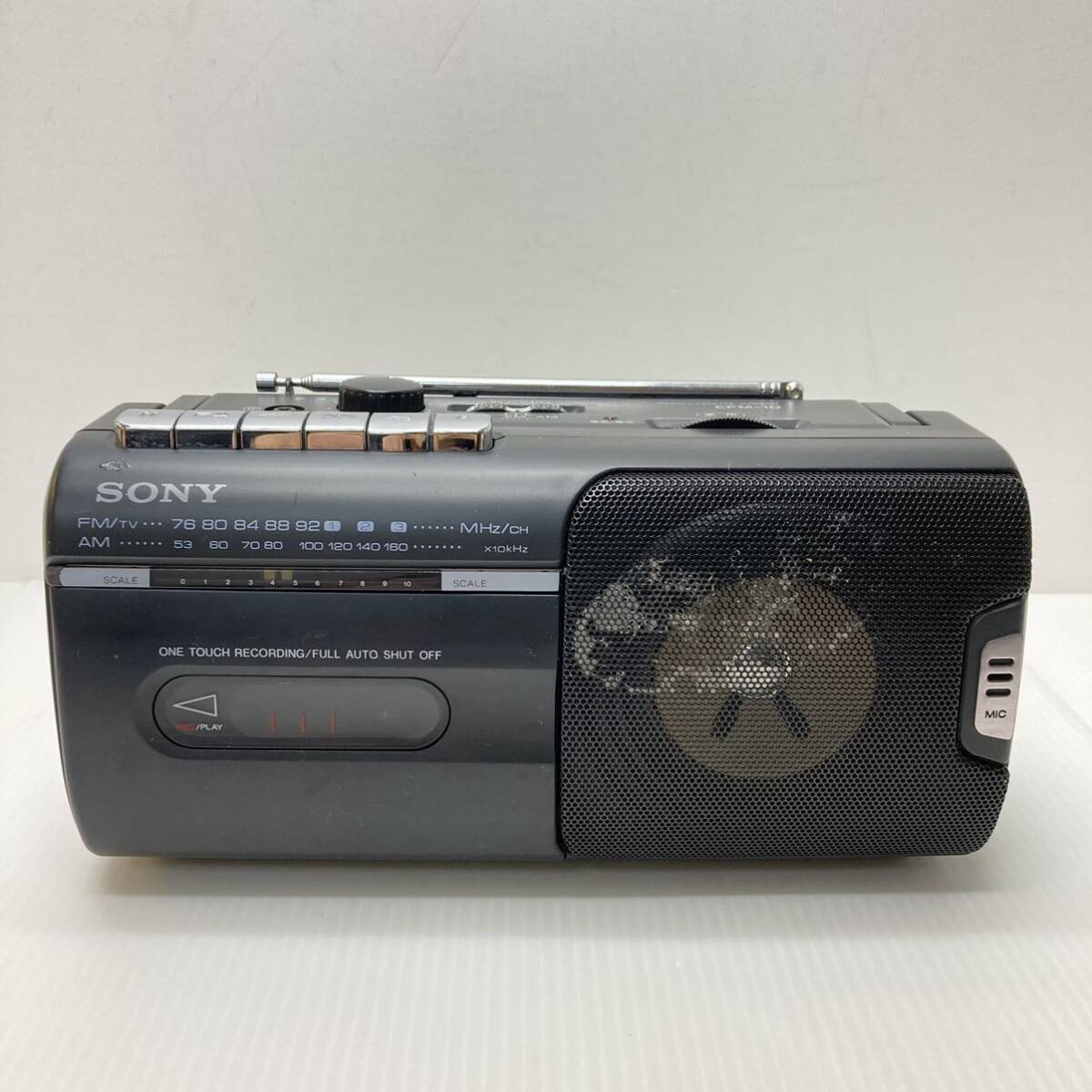 Yahoo!オークション - SONY ソニー ラジカセ ラジオ カセット CFM-10 A