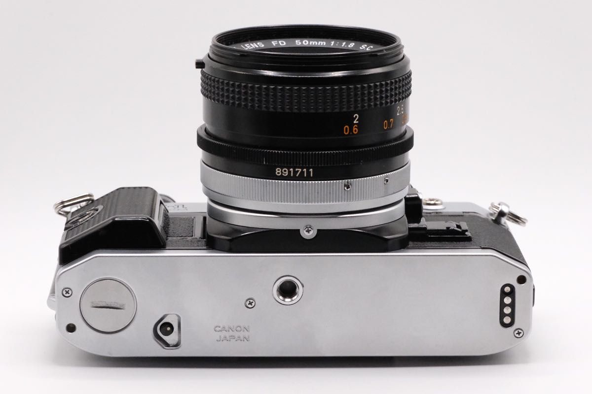 Canon AE-1 Program シルバー FD 50mm F1 8 フィルム一眼カメラ