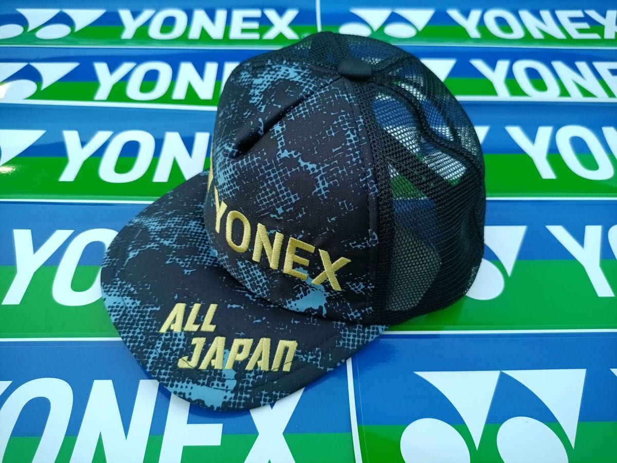 YONEX '24年 カタログ未掲載限定 ALL JAPAN メッシュキャップ(UNI