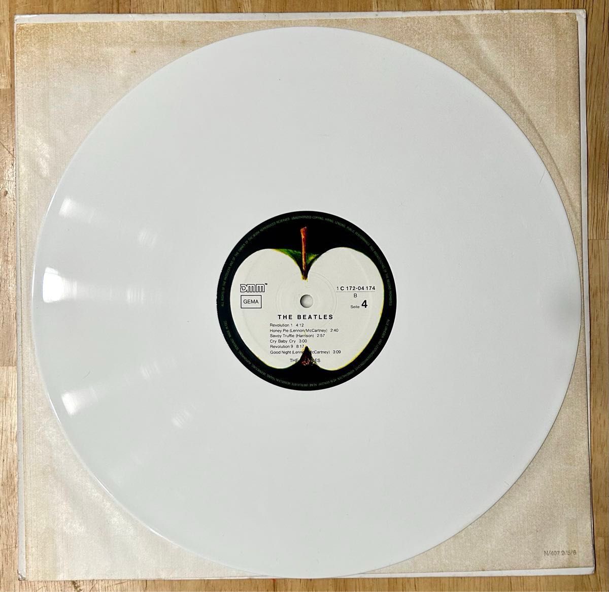 激レア】ビートルズ ホワイトアルバム カラーアルバム 白盤 高音質