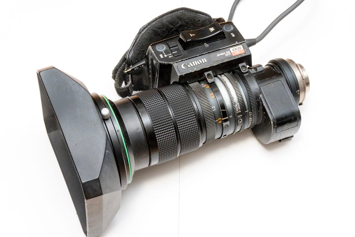 放送用ショートレンズ ソニーB4マウント 12ピン Canon J8×6B4 IRS