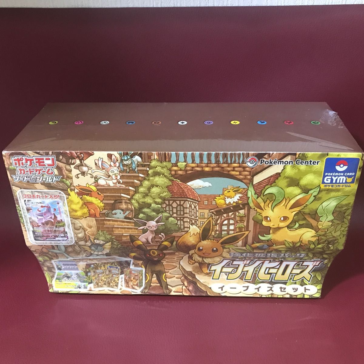 特価】 シュリンク付き未開封BOX イーブイヒーローズ イーブイズセット