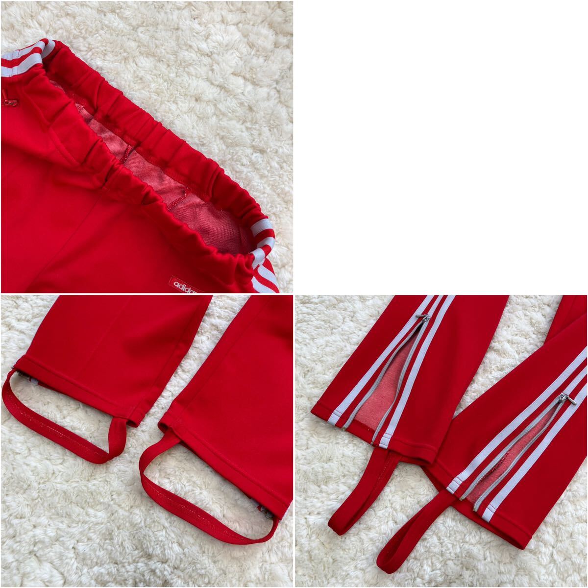 希少サイズ6 美品 70s adidas 西ドイツ トラックパンツ アディダス