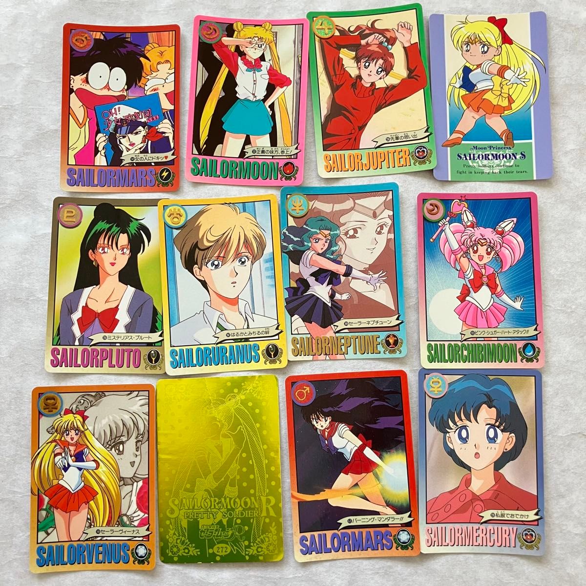 美少女戦士セーラームーン カード キラカード 12枚セット｜Yahoo