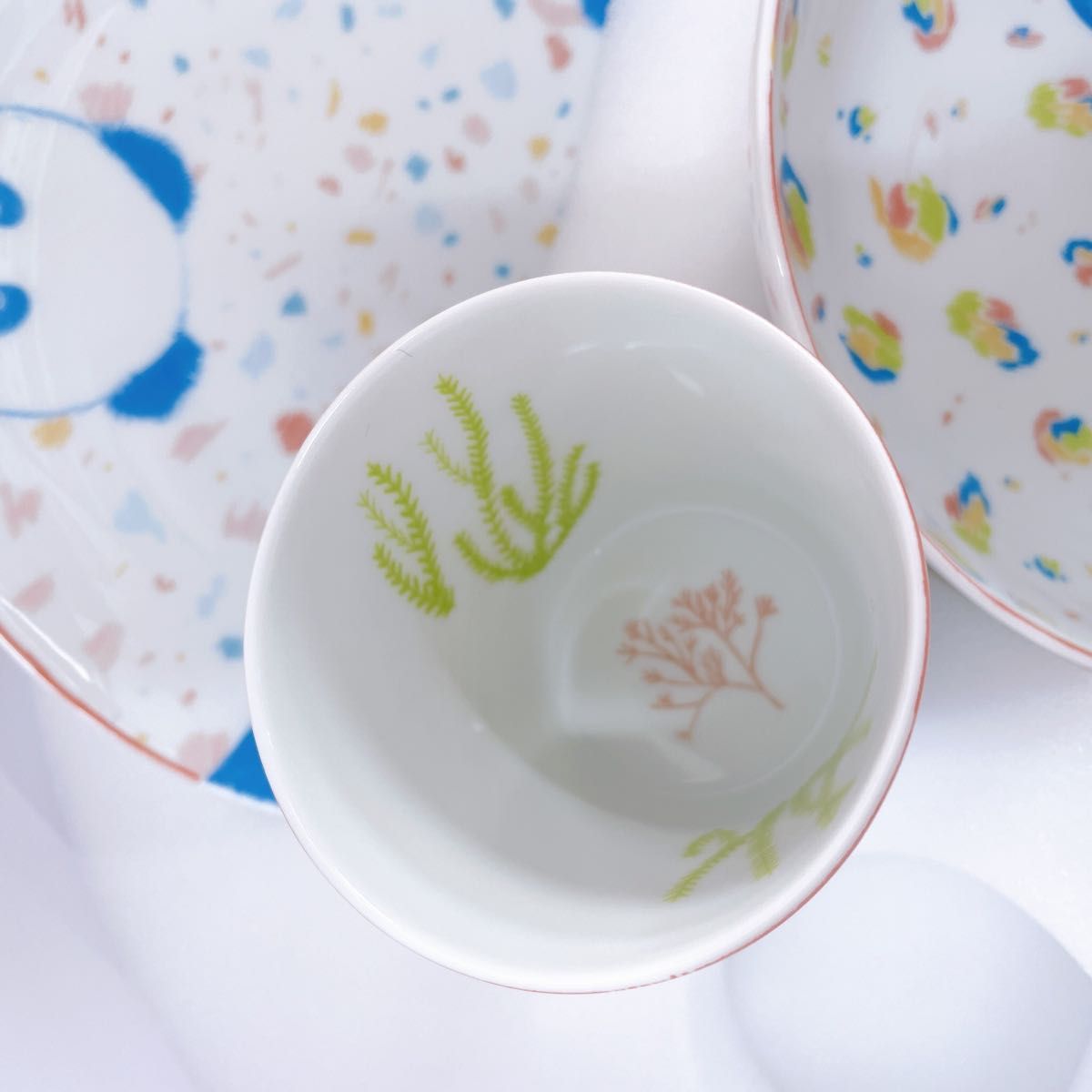 HERMES エルメス 食器 パスパス ベビー食器セット 3点 箱あり コップ