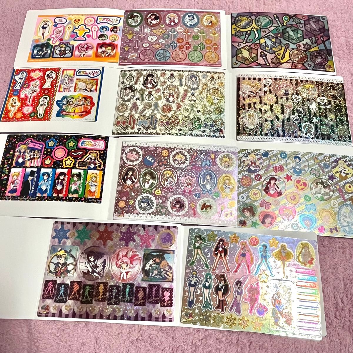 セーラームーン ジャンボガードダス メタルシートステッカー シール 20