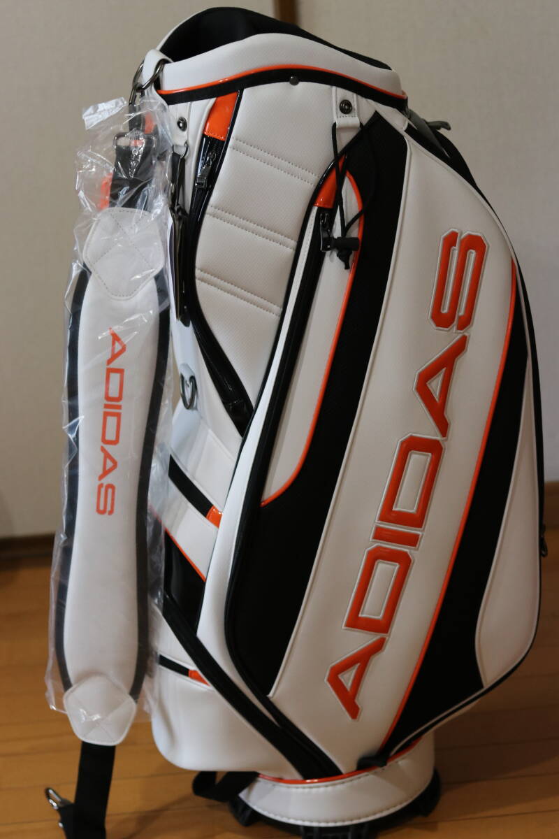 新品アスリート】アディダス 9．5インチ 4分割 キャディバッグ