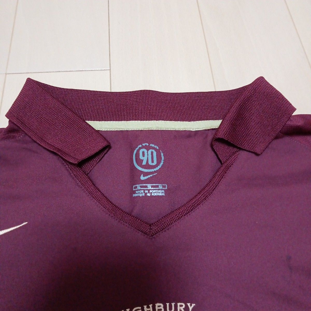 ナイキ アーセナルユニフォーム ハイバリー ワインレッド レジェス