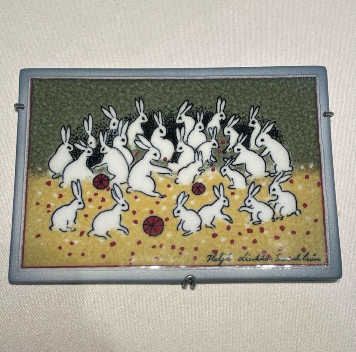 新品未使用 ARABIAアラビア ヘルヤ・リウッコ・スンドストロム 陶板画