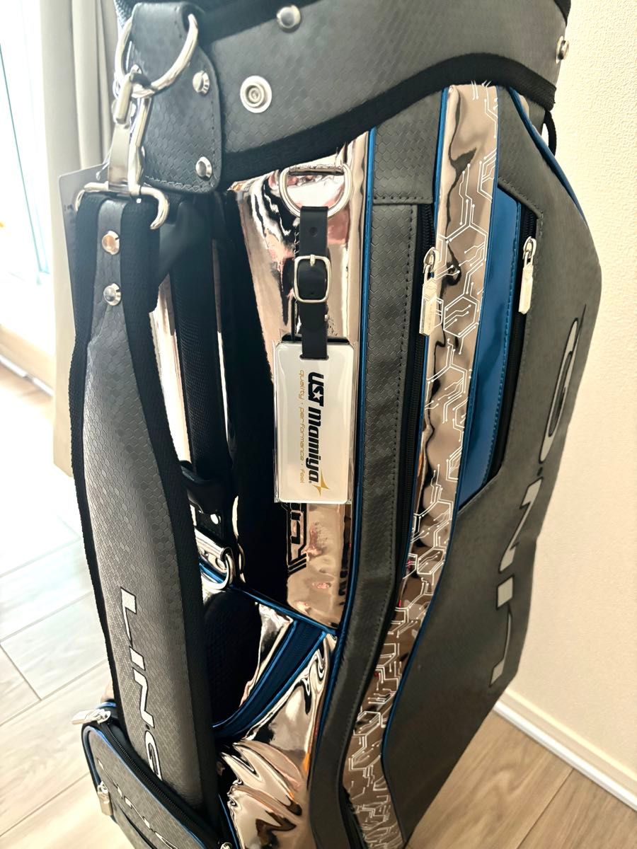 新品未使用】USTMamiya LIN-Q 2024年モデル スタンドキャディバッグ