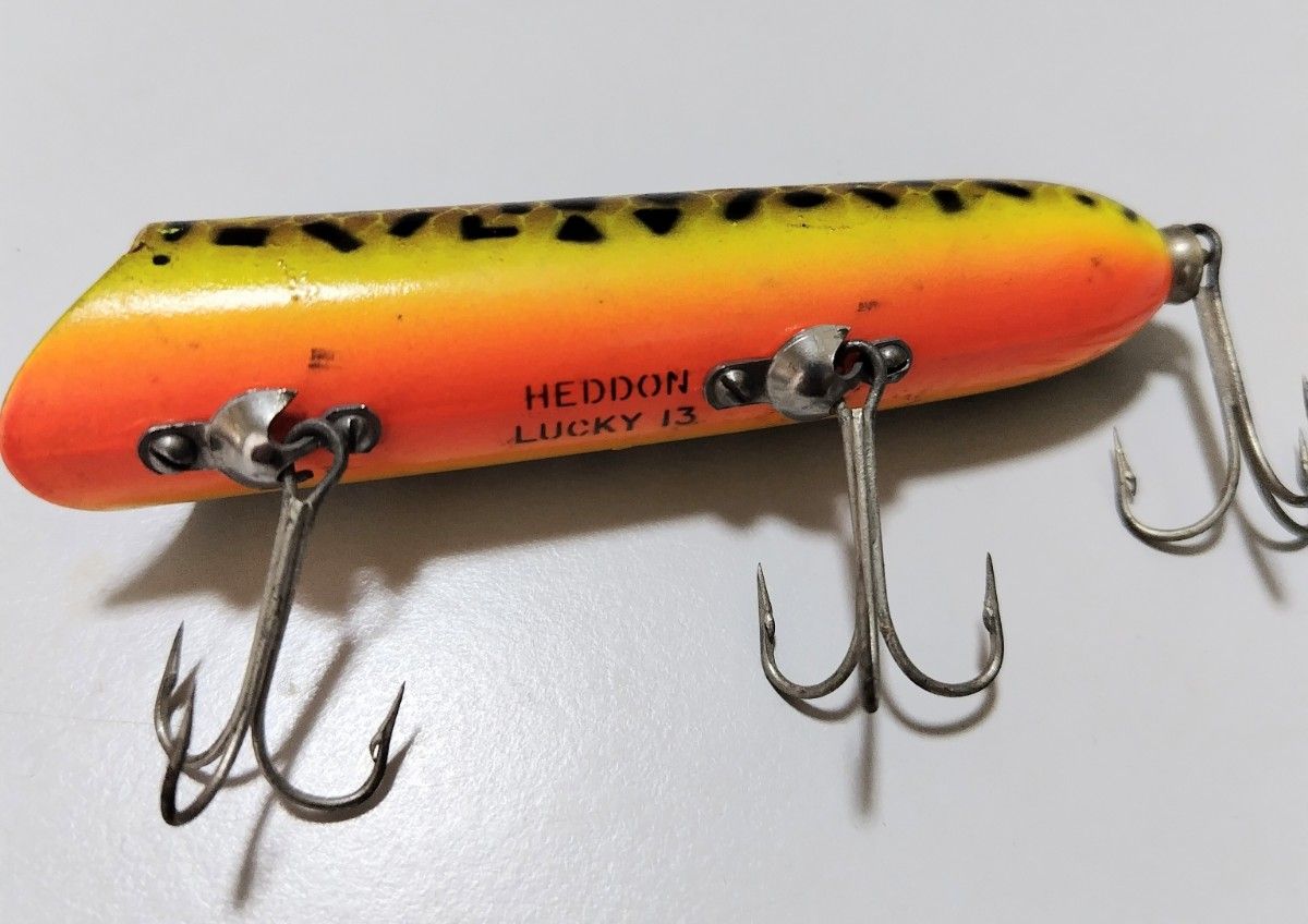 希少 ヘドン HEDDON オールドラッキー13 オールドルアー オールド