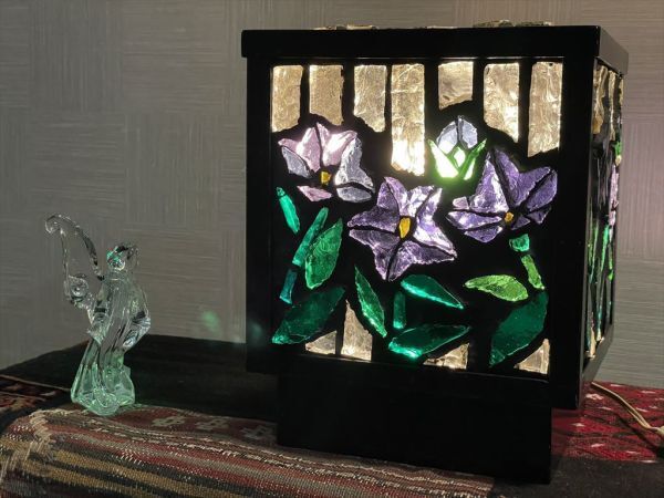 Yahoo!オークション - 希少 三浦啓子 ロクレール 美しく灯るステンドグ