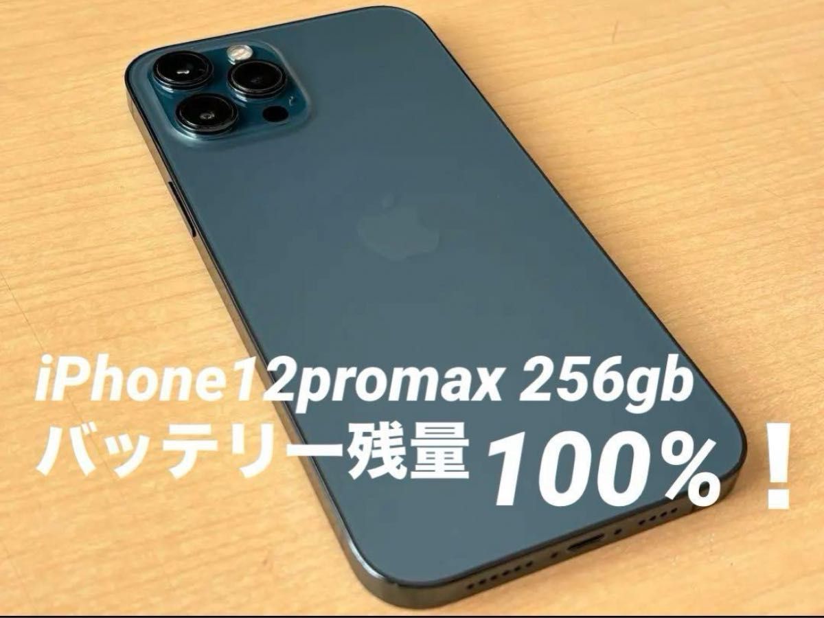iphone 12 pro max 256gb パシフィックブルー SIMフリー｜Yahoo!フリマ
