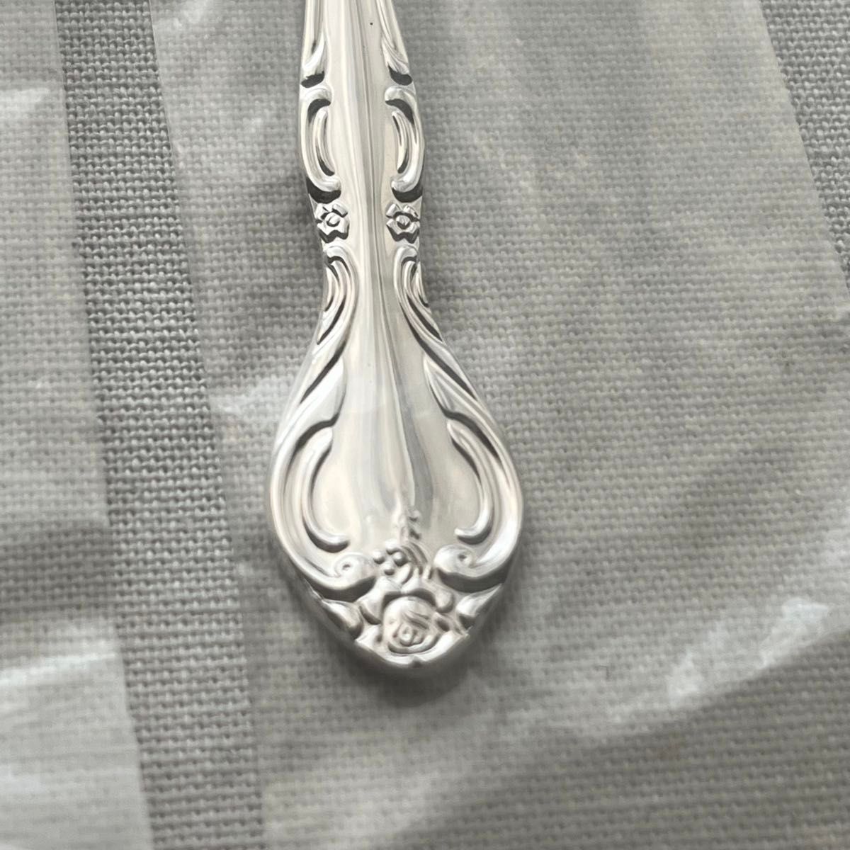 ラッキーウッド ラッキーシルバー オルレアン ティースプーン 5本