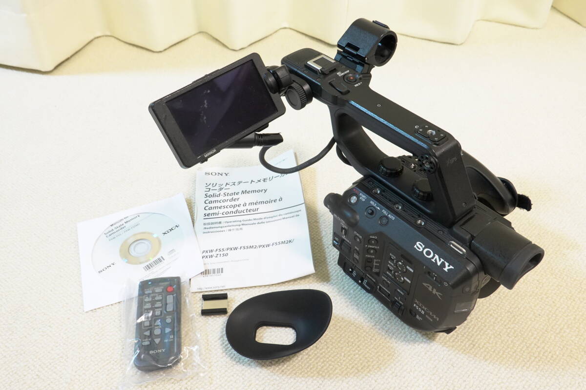 Yahoo!オークション - FS5Ⅱ sony ビデオカメラ PXW-FS5M2 中古 XDCAM
