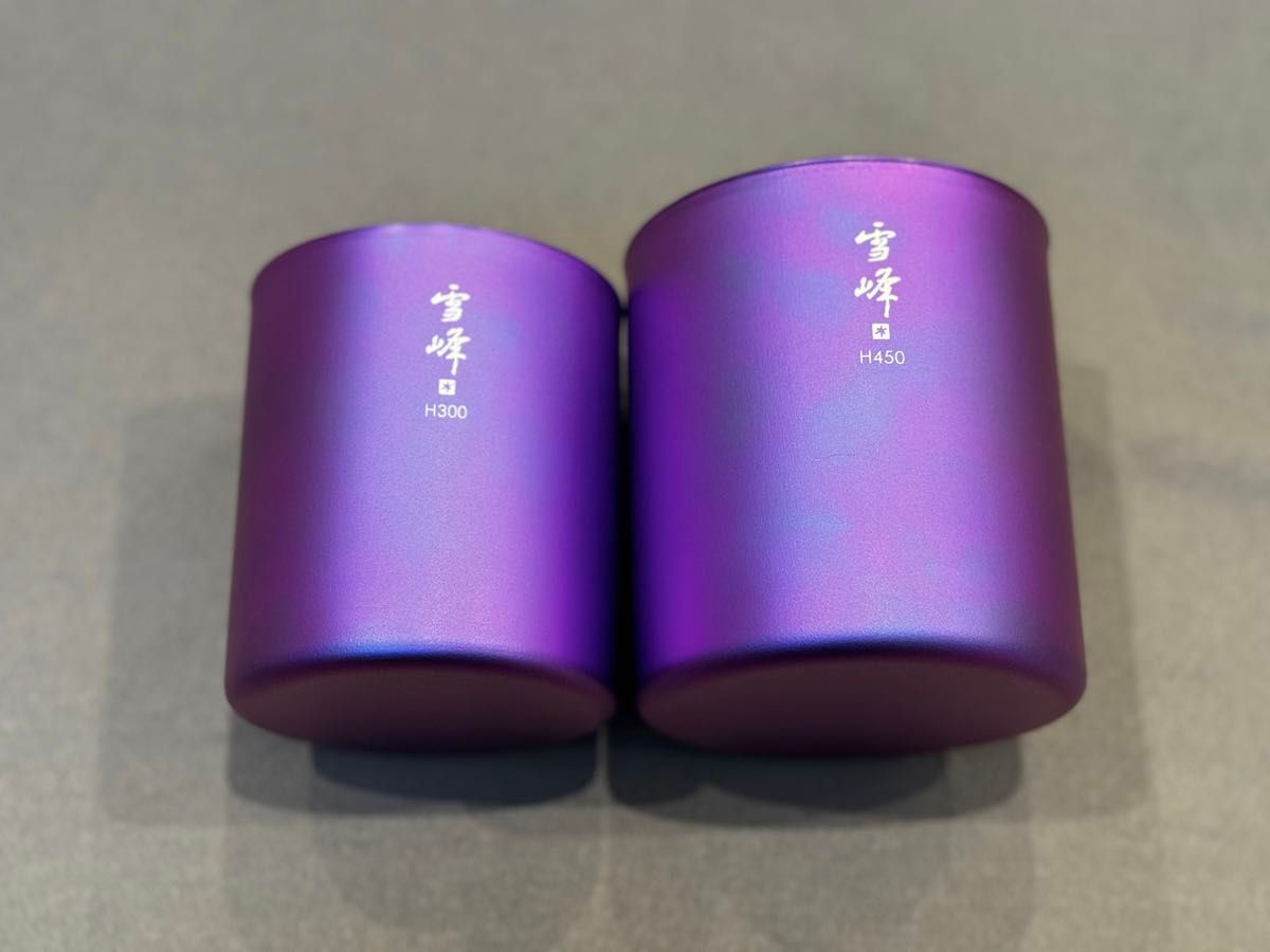 スノーピーク ランドステーション東京限定 雪峰マグH300＆450セット