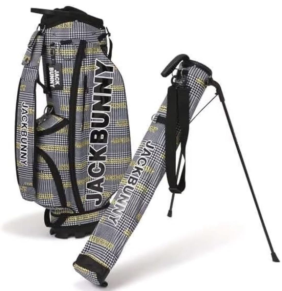 新品 ジャックバニー 親子キャディバッグ セルフスタンド付｜Yahoo