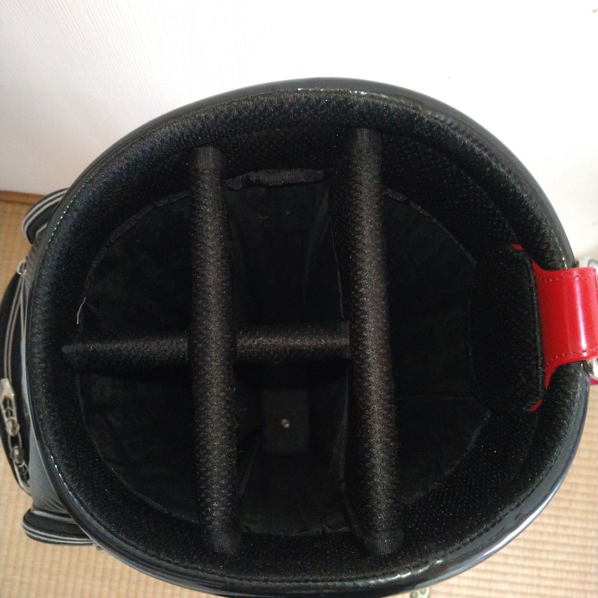 即日発送】キャロウェイ キャディーバッグ Callaway ゴルフバッグ 赤黒