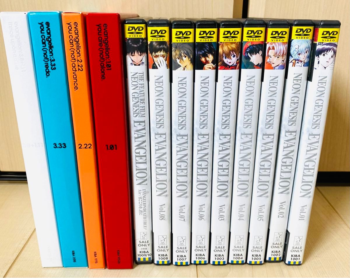 新世紀エヴァンゲリオン シリーズ DVD 全巻セット (初回版) シンエヴァ
