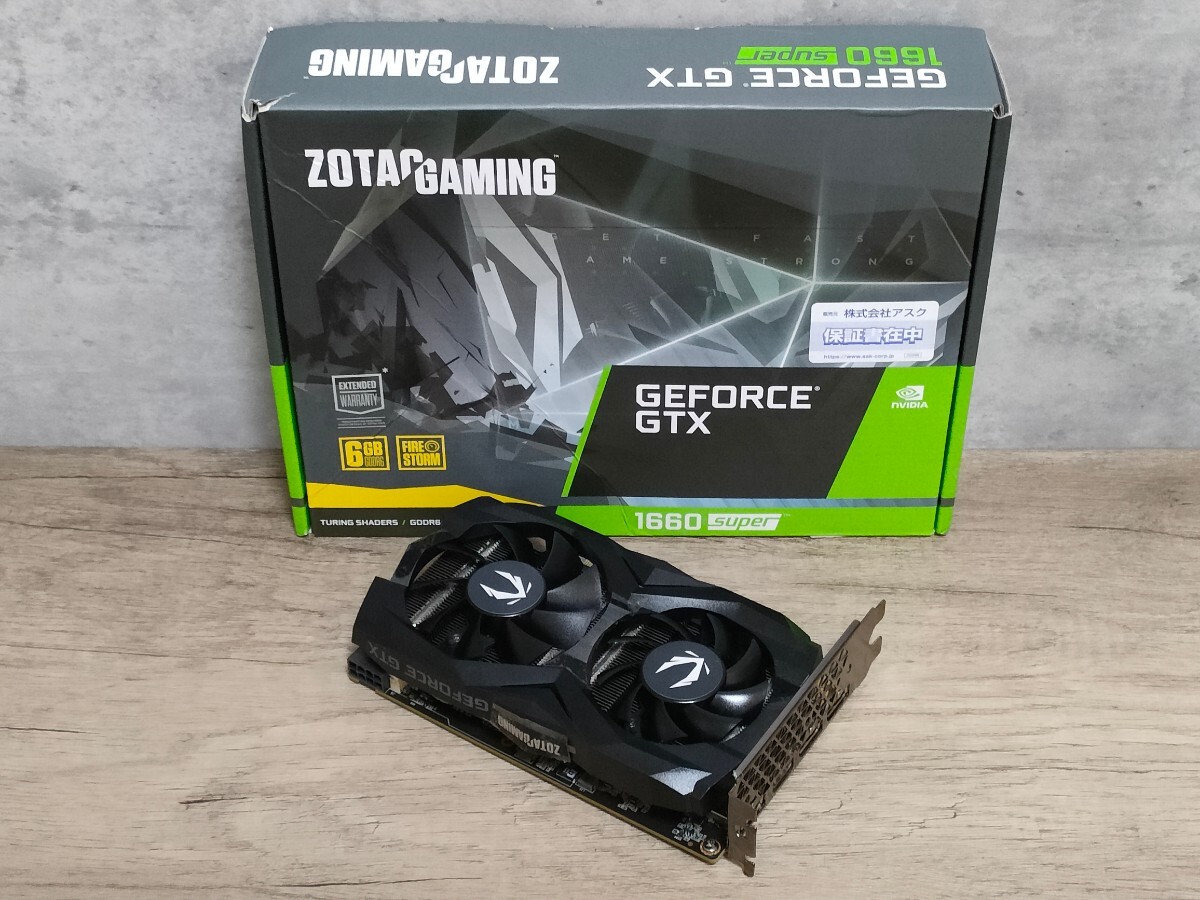 Yahoo!オークション - NVIDIA ZOTAC GAMING GeForce GTX1660Super 6GB