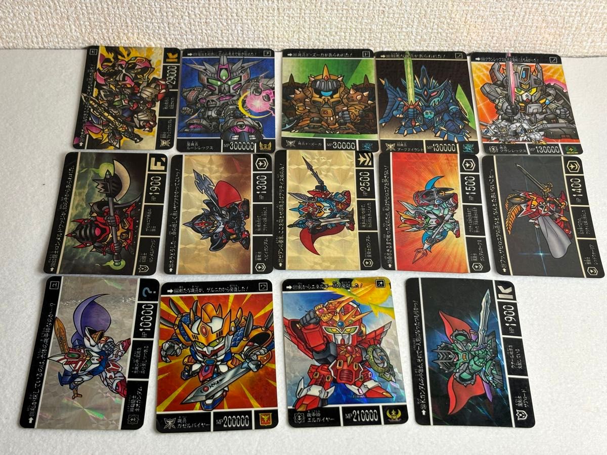 SDガンダム 外伝 シリーズ カードダス キラカード ノーマルカード