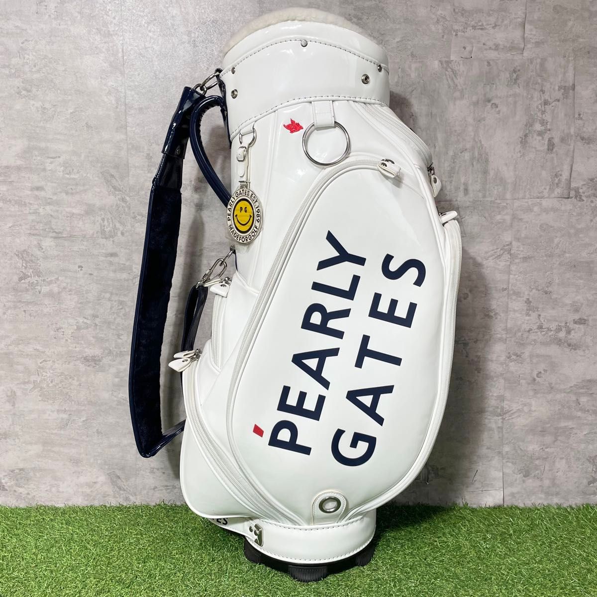 美品】PEARLY GATES パーリーゲイツ ツアーモデル キャディバッグ