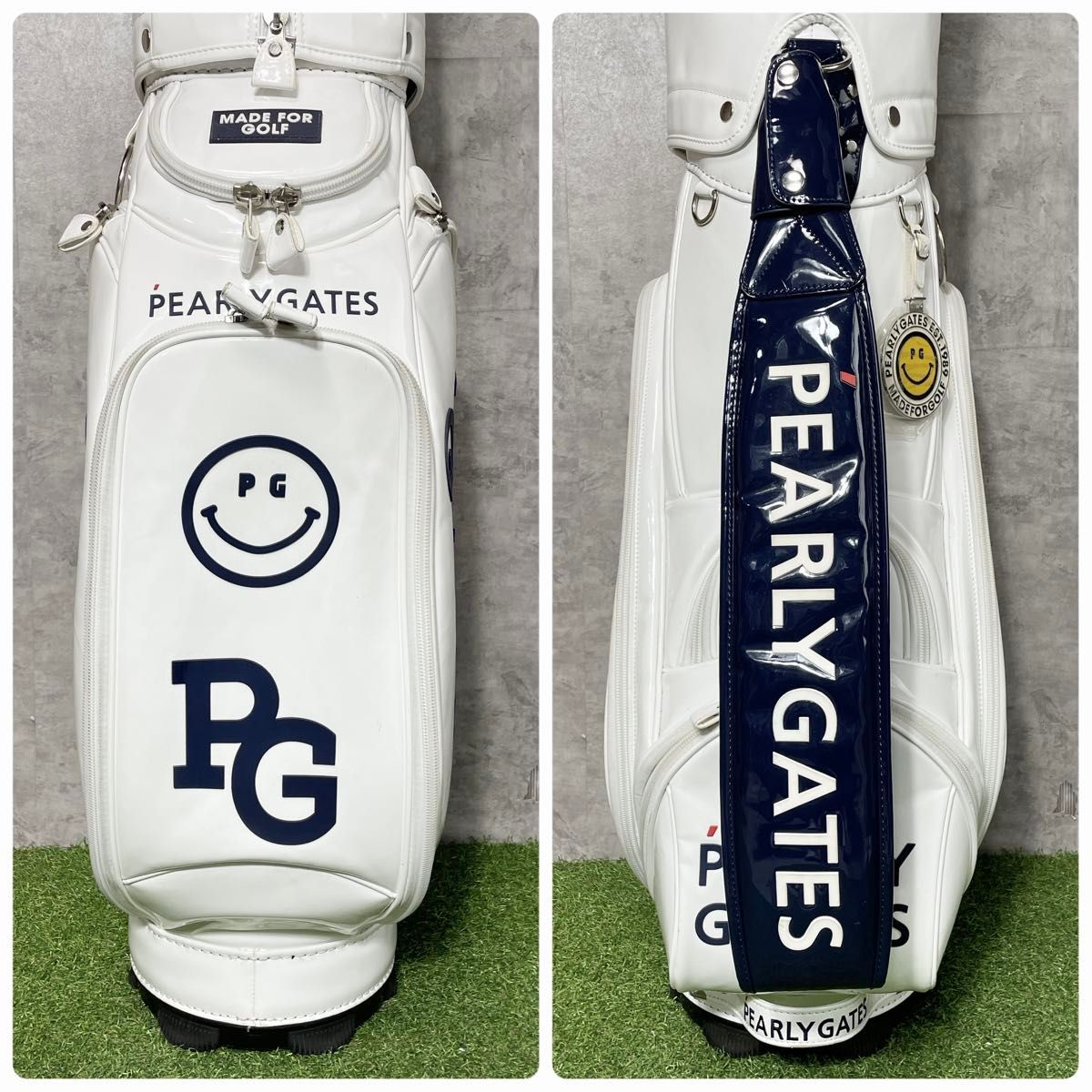 美品】PEARLY GATES パーリーゲイツ ツアーモデル キャディバッグ