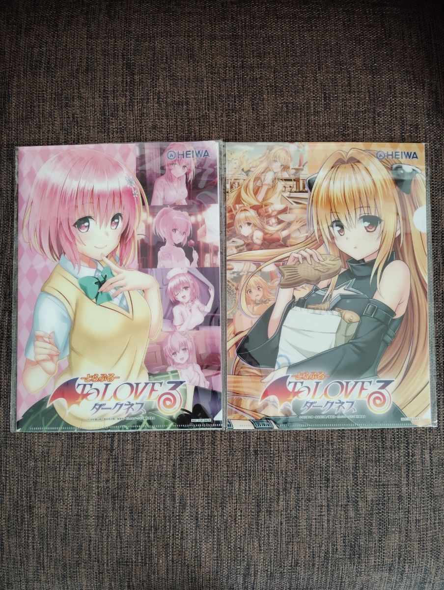 新品 非売品 ToLOVEる ダークネス クリアファイル 4枚 セット｜Yahoo