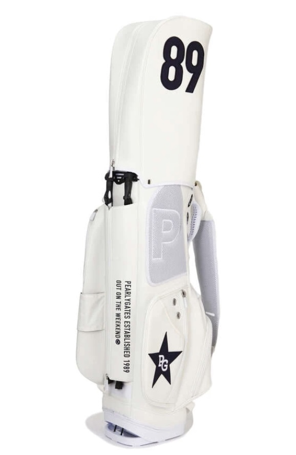 新品 パーリーゲイツ 【定番】合皮スタンド式 キャディバッグ(UNISEX