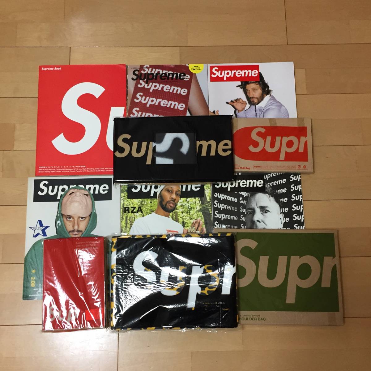 レア Supreme Book 全6巻セット ステッカー 付録 シュプリーム