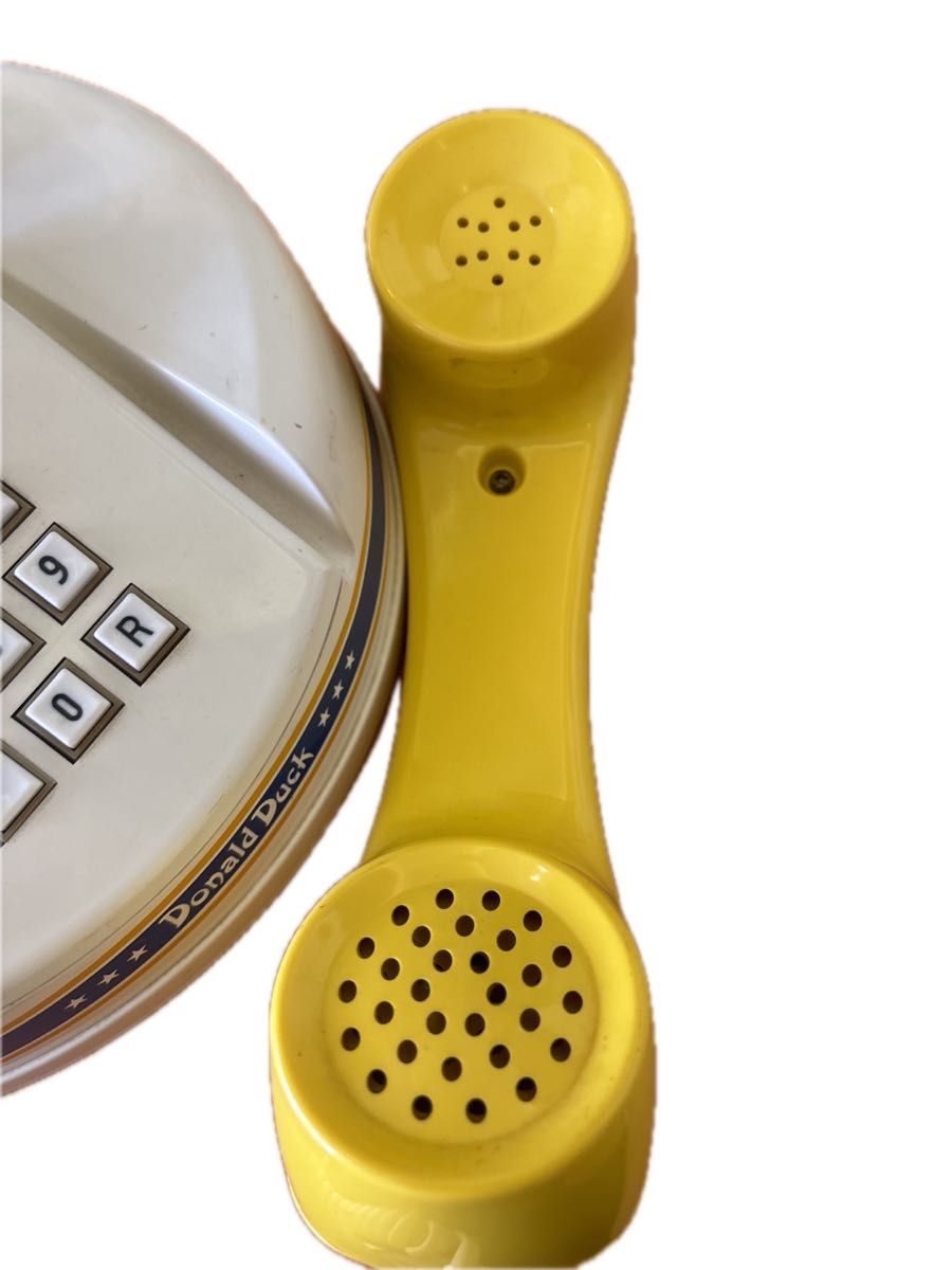 ドナルドダック 電話機 ディズニー 昭和レトロ｜Yahoo!フリマ（旧