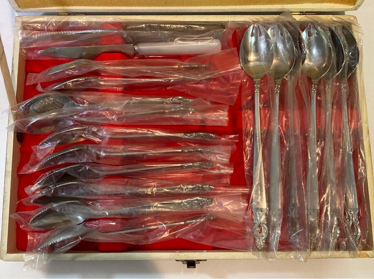 新品未使用】AZUMA アズマ ステンレスカトラリーセット スプーンセット