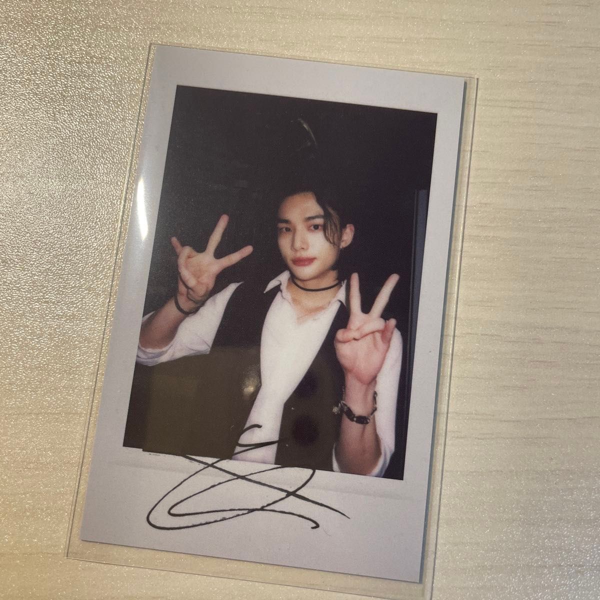 Stray kids スキズ ヒョンジン starriver特典 ポラロイド ポラ風 5