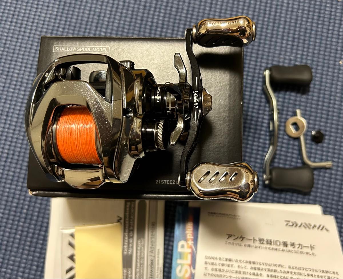 極美品 22 スティーズリミテッド SV TW1000S-XH ハンドルカスタム