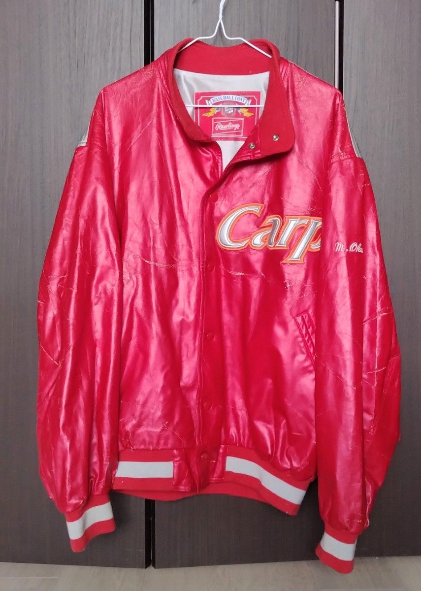 実使用】広島 東洋 カープ 奥 グランドコート ローリングス アシックス