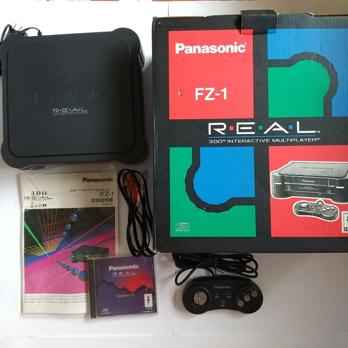 通電確認済み 美品 FZ-1 REAL リアル 3DO パナソニック 箱