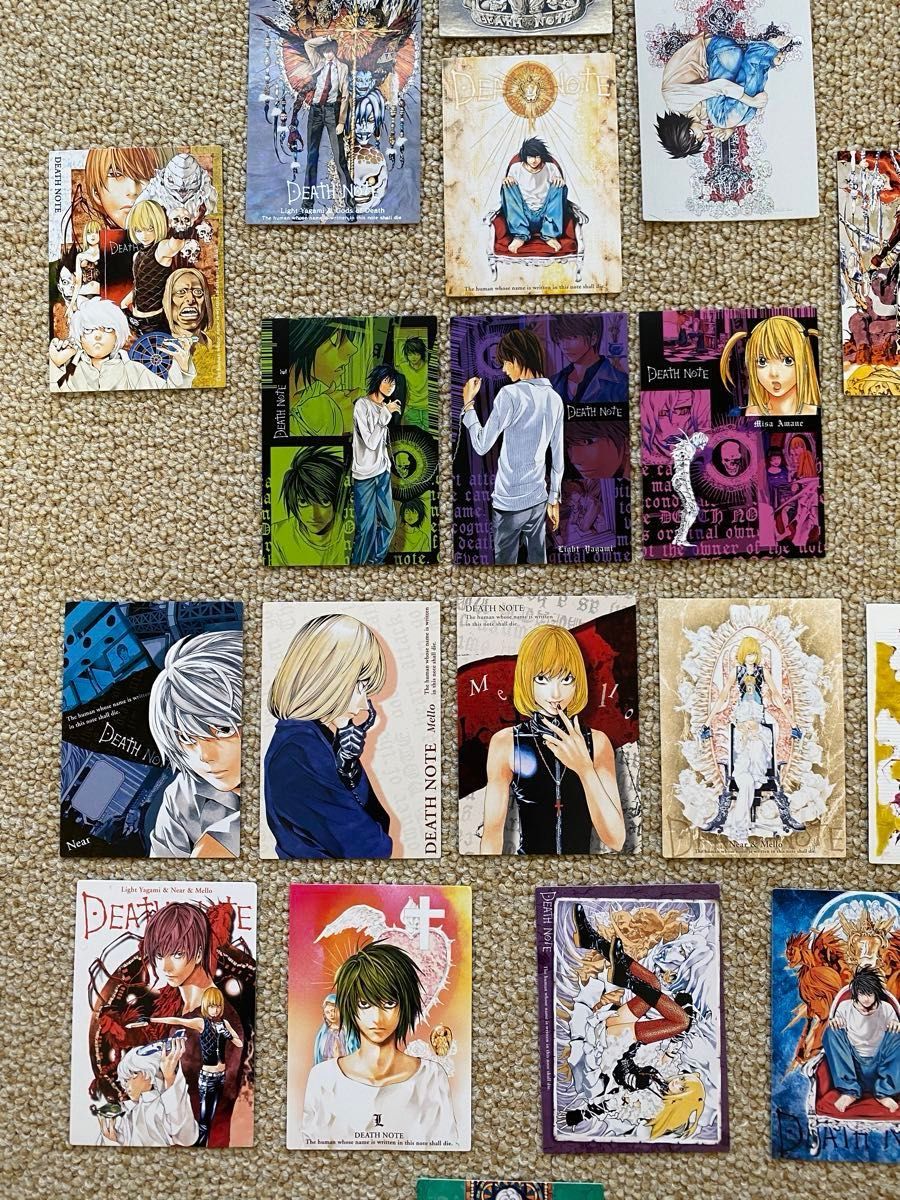 デスノート【レア】カード スペシャルレア キラ 夜神月 エル L