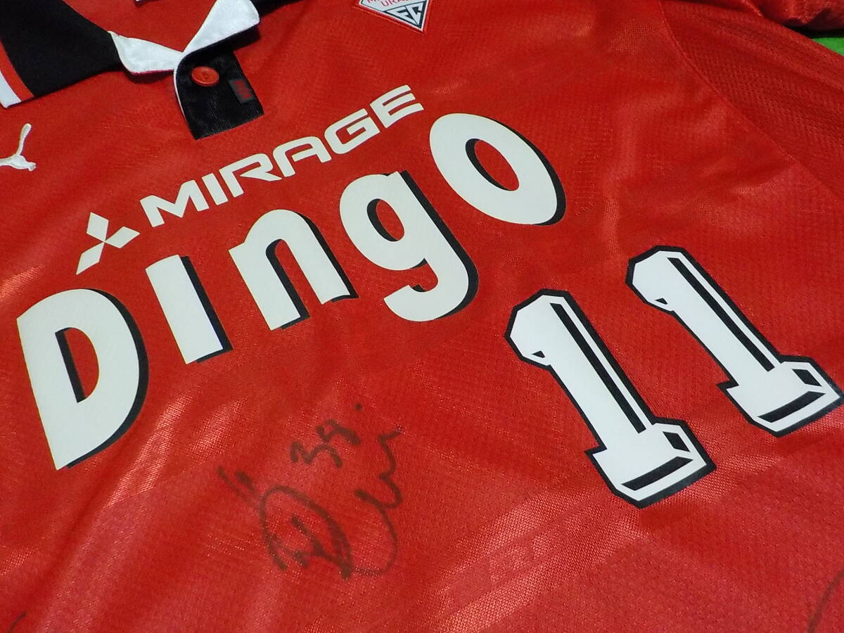 直筆 マルチサイン 長谷部誠PUMA 浦和レッズ 1999/2000 チキ