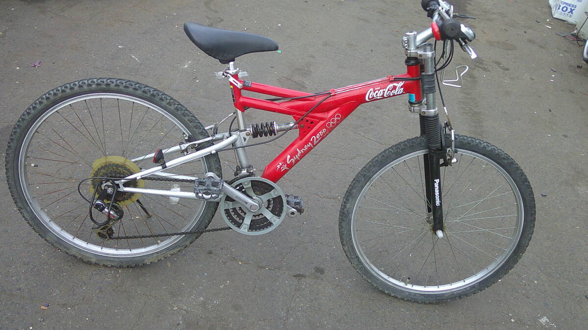 Yahoo!オークション - コカコーラ パナソニック シドニー2000 MTB 26イ