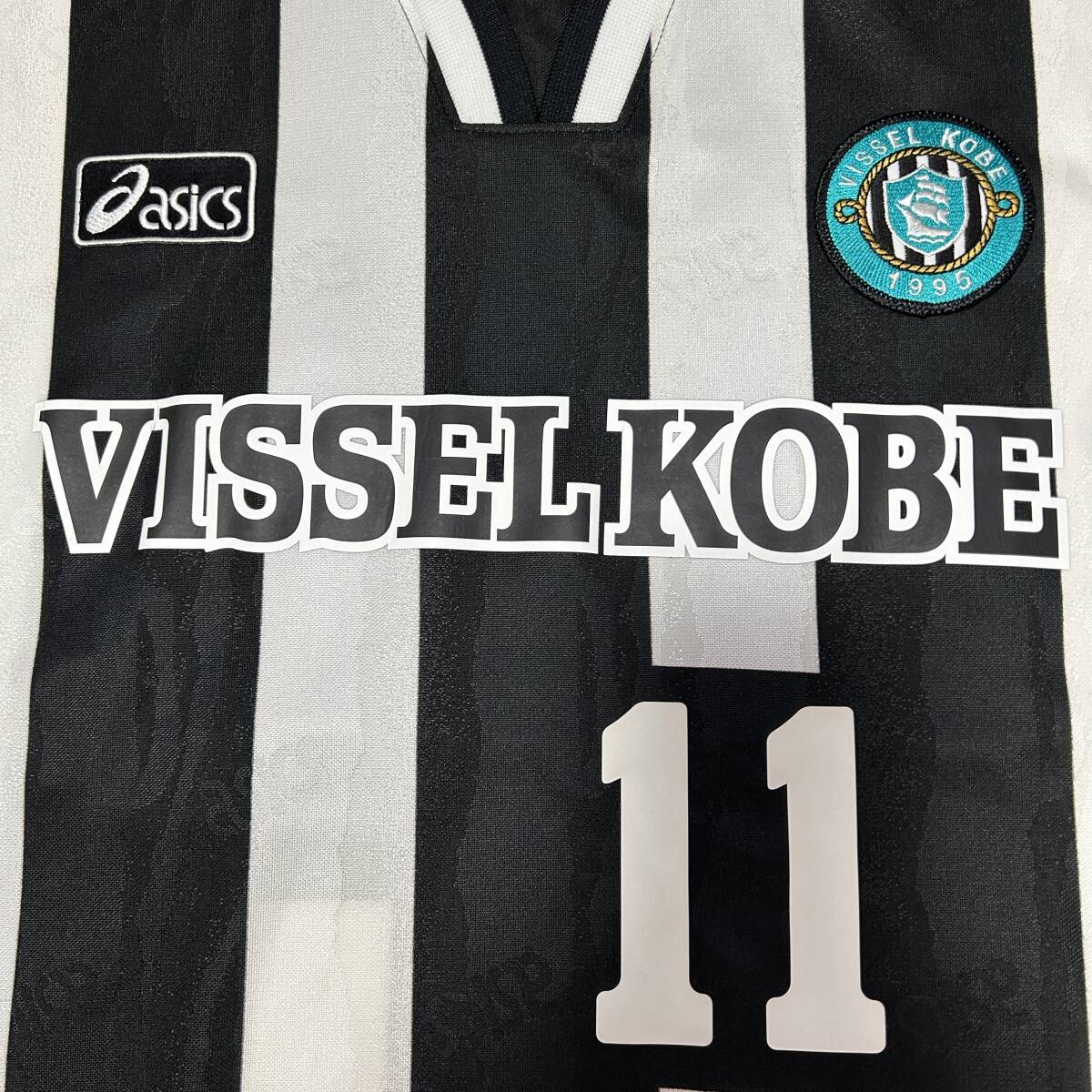 2001 01 ヴィッセル神戸 三浦知良 選手支給品 ユニフォーム アシックス