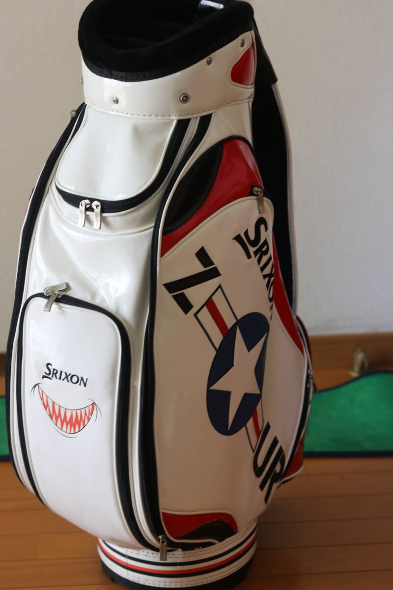 希少】スリクソン ガオモンスター キャディバッグ エナメル 3点式