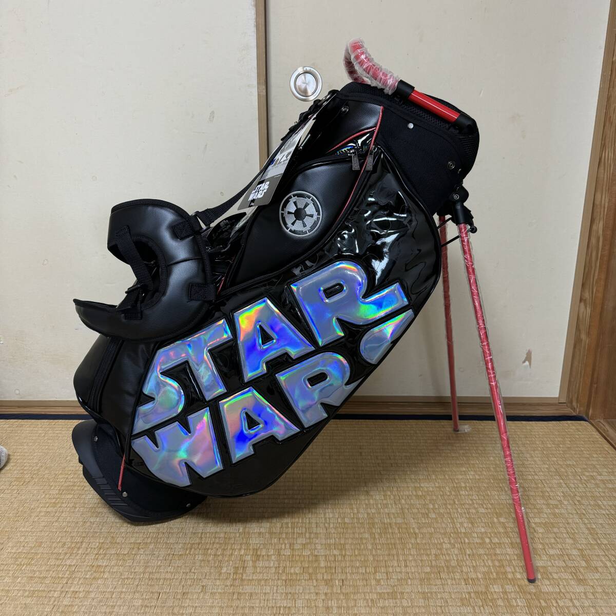 スター ウォーズ スタンド ショルダー キャディーバック ブラック