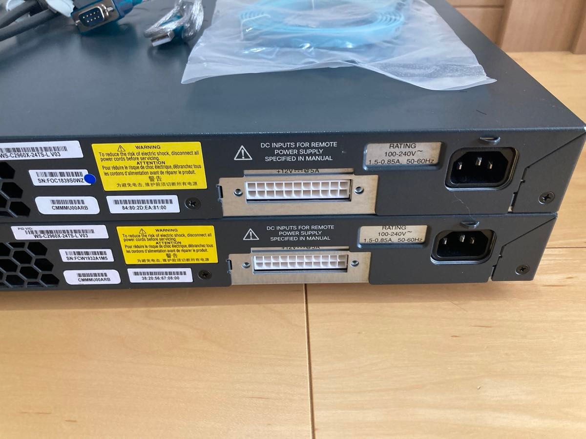 CCNA CCNP】スタック2台ciscoL2スイッチWS-C2960X-24TS-L｜Yahoo